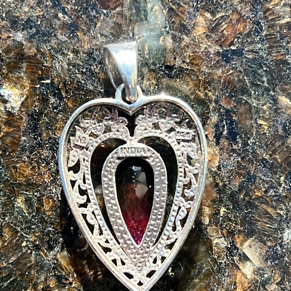 Nicky Butler Sterling pendant with a rare faceted Lithia tourmaline - Picture 3 of 4